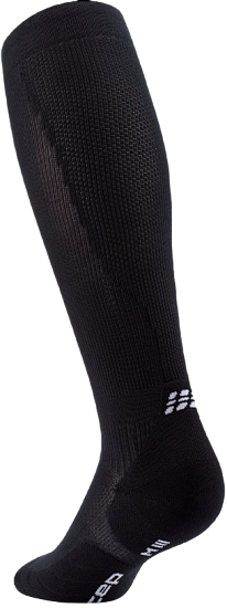 Носки женские CEP C125W Core Run Tall 5.0 Black - Фото 2 большая