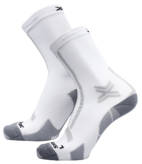 Носки X-Socks Trail Run Discover Crew Arctic White/Pearl Grey - Фото 1 большая