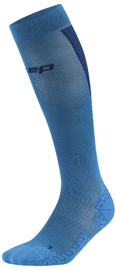 Носки женские CEP C1UUW Core Run Ultralight Compression Tall 4.0 Blue/Dark Blue - Фото 1 большая
