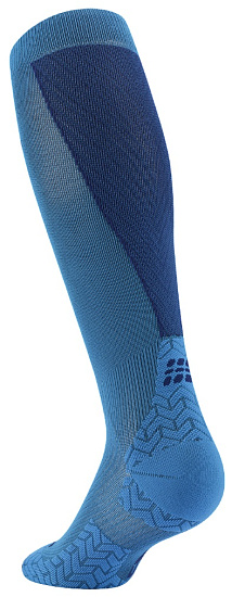 Носки женские CEP C1UUW Core Run Ultralight Compression Tall 4.0 Blue/Dark Blue - Фото 2 большая