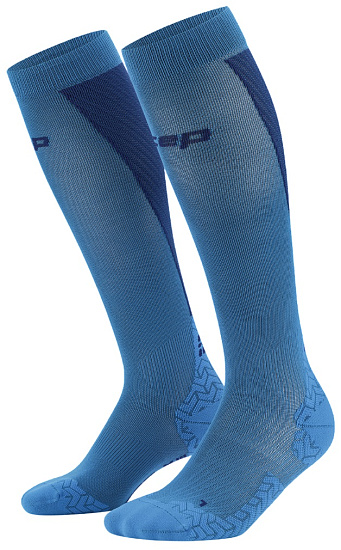 Носки женские CEP C1UUW Core Run Ultralight Compression Tall 4.0 Blue/Dark Blue - Фото 3 большая