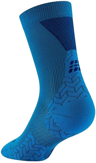Носки женские CEP C2UUW Core Run Ultralight Mid Cut 4.0 Blue/Dark Blue - Фото 2 большая