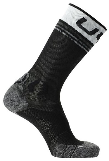 Носки мужские UYN Runner'S One Mid Black/White - Фото 3 большая