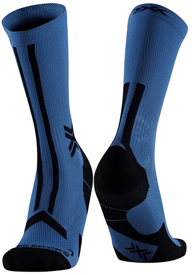 Носки X-Socks Trailrun Discover Crew Mineral Blue/X Black - Фото 2 большая