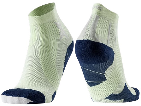 Носки X-Socks Run Perform Ankle Neolime/X Black - Фото 1 большая