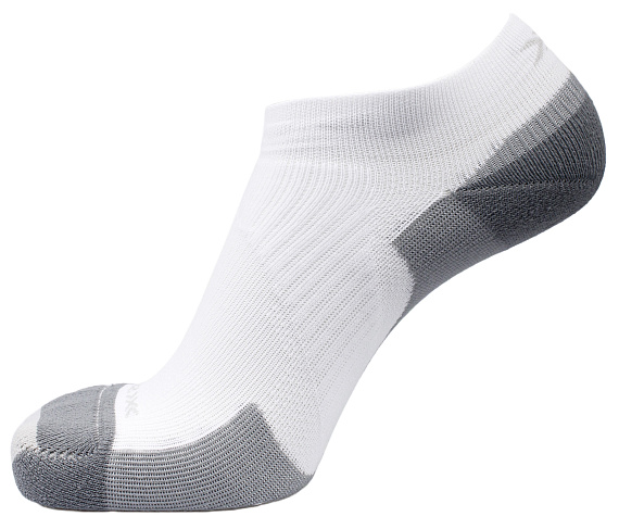 Носки X-Socks Run Perform Low Cut Arctic White/Pearl Grey - Фото 2 большая