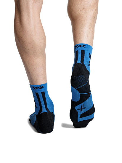 Носки X-Socks Trailrun Discover Ankle Mineral Blue/X Black - Фото 4 большая