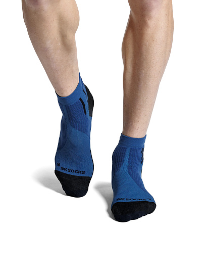 Носки X-Socks Run Perform Ankle Marine/X Black - Фото 2 большая