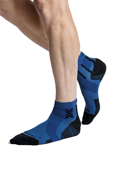 Носки X-Socks Run Perform Ankle Marine/X Black - Фото 3 большая