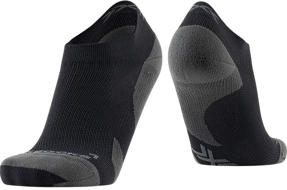 Носки X-Socks Run Discover Low Cut Black/Charcoal - Фото 1 большая