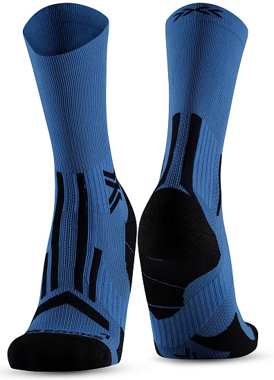 Носки X-Socks Trailrun Perform Crew Mineral Blue/X Black - Фото 1 большая