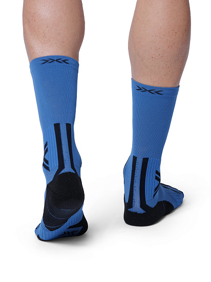 Носки X-Socks Trailrun Perform Crew Mineral Blue/X Black - Фото 4 большая
