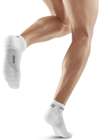 Носки мужские CEP C09UUM Core Run Ultralight Low Cut 4.0 White - Фото 4 большая