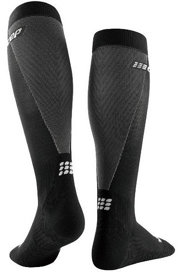 Носки женские CEP C1UUW Ultralight Black/Grey - Фото 2 большая