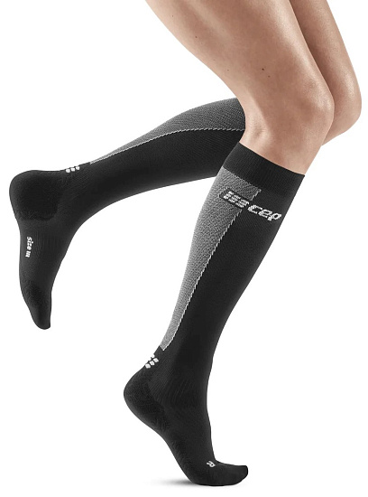 Носки женские CEP C1UUW Ultralight Black/Grey - Фото 3 большая