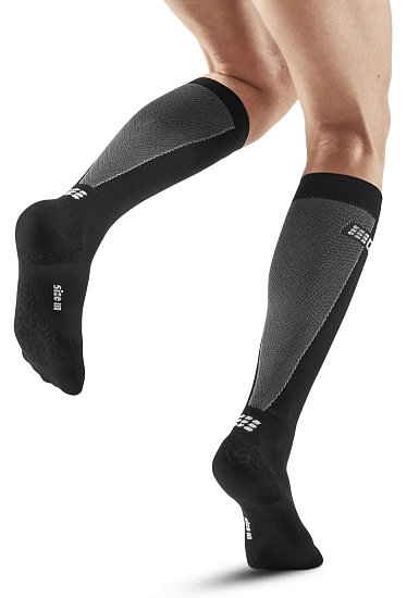 Носки женские CEP C1UUW Ultralight Black/Grey - Фото 4 большая