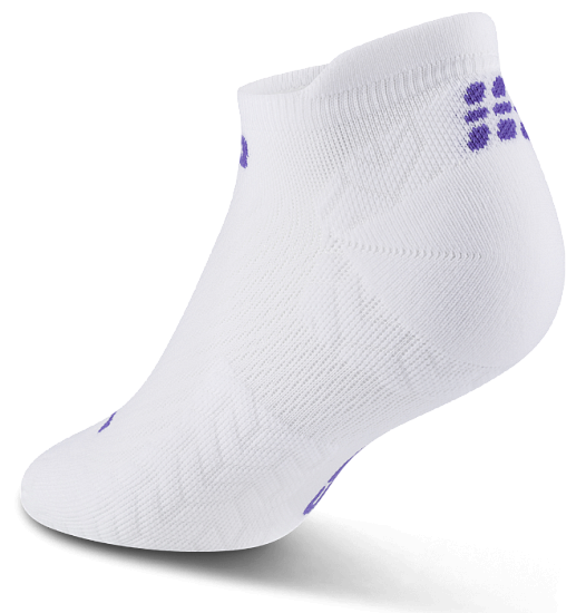 Носки женские CEP C0UUW Core Run Ultralight No Show 4.0 White - Фото 2 большая