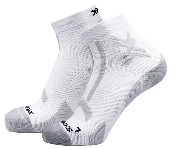 Носки X-Socks Trail Run Discover Ankle Arctic White/Pearl Grey - Фото 1 большая