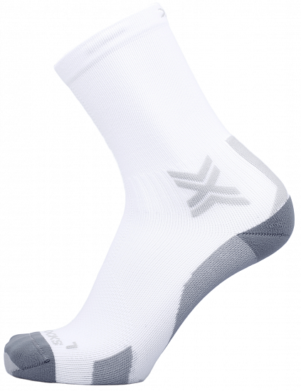 Носки X-Socks Run Discover Crew Arctic White/Pearl Grey - Фото 1 большая