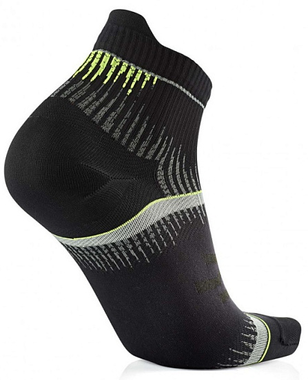 Носки Sidas Run Ultra Black/Yellow - Фото 3 большая