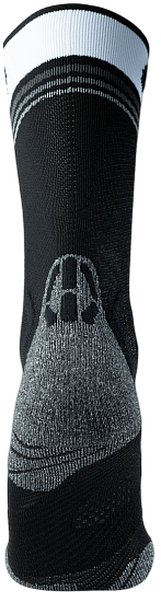 Носки женские UYN Runner'S One Mid Black/White - Фото 3 большая