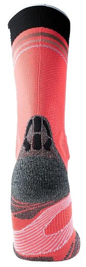 Носки женские UYN Runner'S One Mid Pink/Black - Фото 4 большая