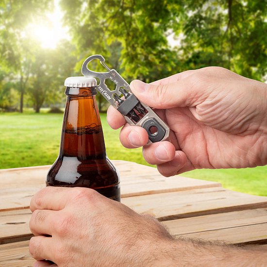 Карманный инструмент Nite Ize DoohicKey Ratchet Tool Steel - Фото 7 большая