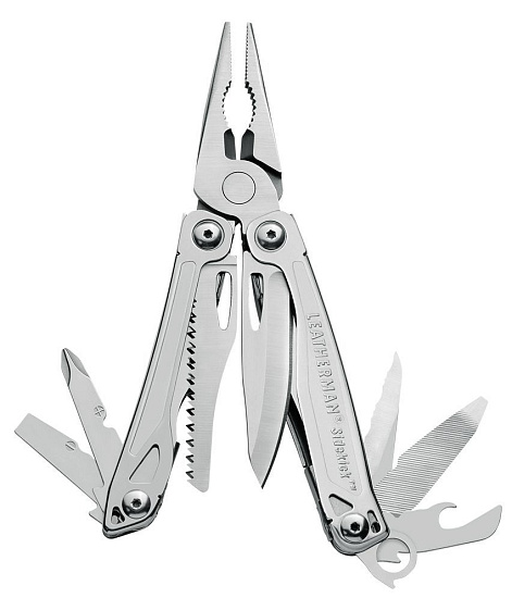 Мультитул Leatherman Sidekick Stainless Steel - Фото 1 большая