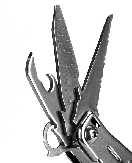Мультитул Leatherman Sidekick Stainless Steel - Фото 3 большая