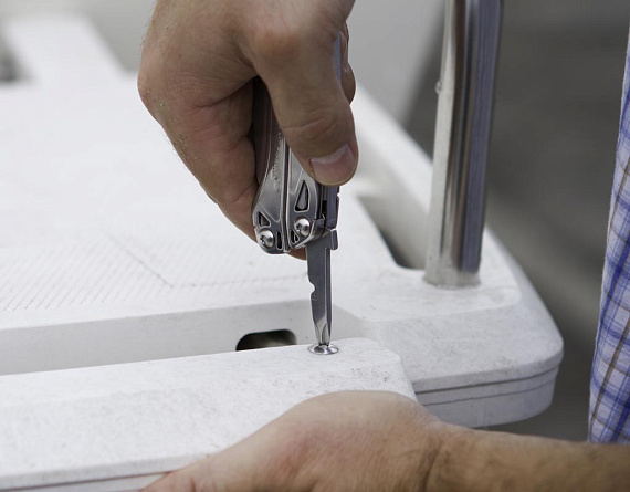 Мультитул Leatherman Sidekick Stainless Steel - Фото 6 большая