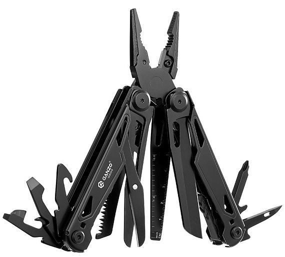 Мультитул Ganzo G303-B Black - Фото 4 большая
