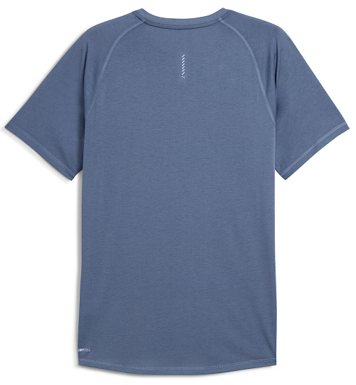 Футболка мужская Puma Run Vel Tri-Blend Dark Indigo/Heather - Фото 2 большая