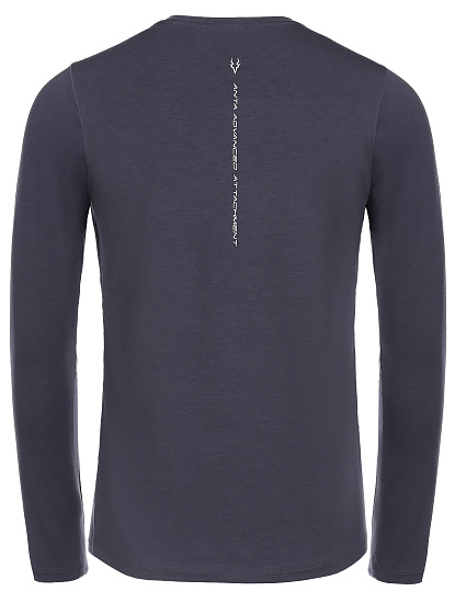 Лонгслив мужской Anta Advanced Running D.Grey - Фото 2 большая