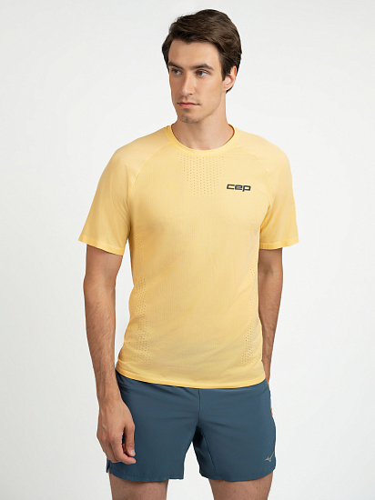 Футболка мужская CEP C801M Желтый - Фото 4 большая