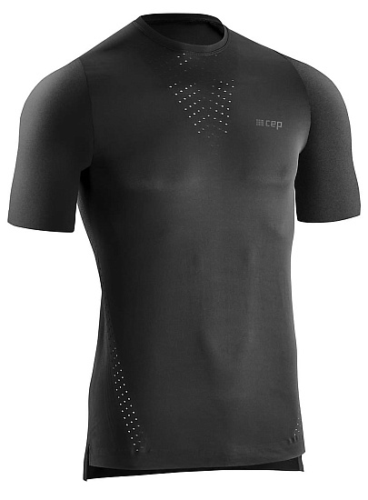 Футболка мужская CEP C801M Core Run Ultralight 3.0 Black - Фото 2 большая