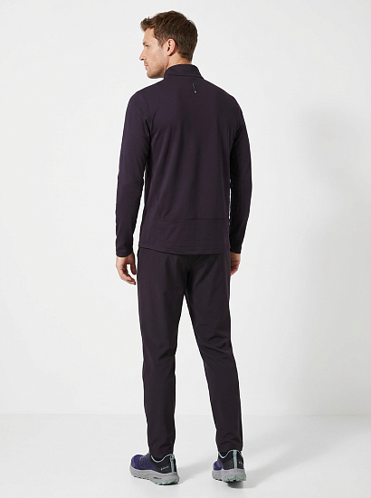 Лонгслив мужской Anta Running Black - Фото 4 большая