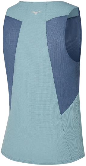 Майка мужская Mizuno DryAeroFlow Vintage Indigo - Фото 2 большая