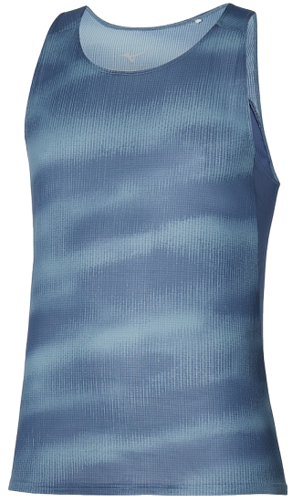 Майка мужская Mizuno DryAeroFlow Graphic Citadel - Фото 1 большая