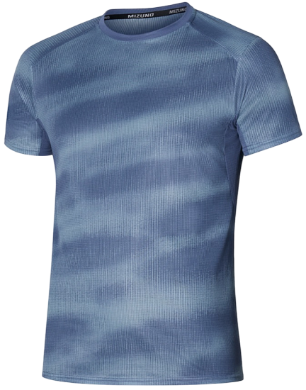 Футболка мужская Mizuno DryAeroFlow Graphic Citadel - Фото 1 большая