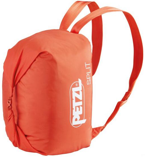 Сумка для веревки Petzl Split Red/Orange - Фото 3 большая