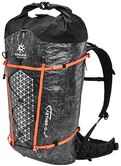 Рюкзак Kailas Aether Technical Climbing 30L Black/Orange - Фото 1 большая