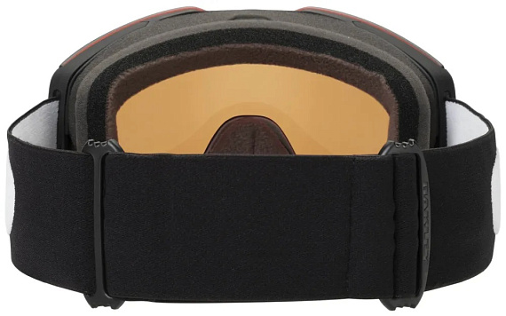 Горнолыжная маска Oakley Fall Line L Matte Black/Prizm Persimmon - Фото 3 большая