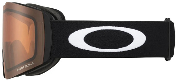 Горнолыжная маска Oakley Fall Line L Matte Black/Prizm Persimmon - Фото 4 большая
