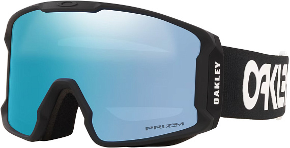 Горнолыжная маска Oakley Line Miner L Factory Pilot Black/Prizm Snow Sapphire Iridium - Фото 1 большая