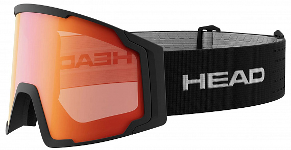 Горнолыжная маска Head Neves Black/Red - Фото 1 большая
