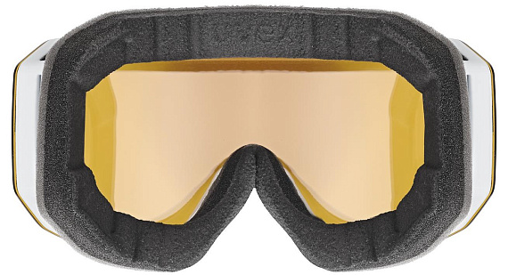 Горнолыжная маска Uvex Evidnt Attract White Matt/Silver - Фото 3 большая