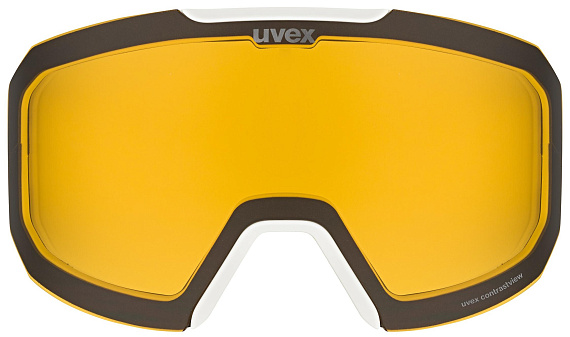 Горнолыжная маска Uvex Evidnt Attract White Matt/Silver - Фото 5 большая