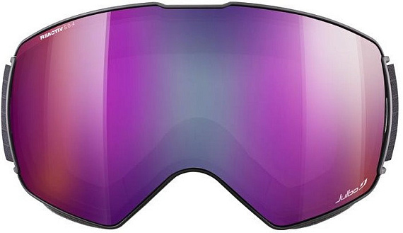 Горнолыжная маска Julbo Lightyear Reactiv 0-4 High Contrast Black - Фото 6 большая