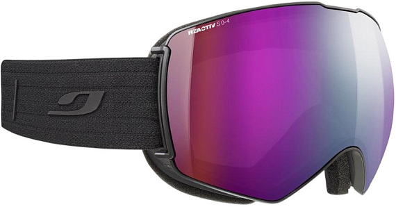 Горнолыжная маска Julbo Lightyear Reactiv 0-4 High Contrast Black - Фото 1 большая