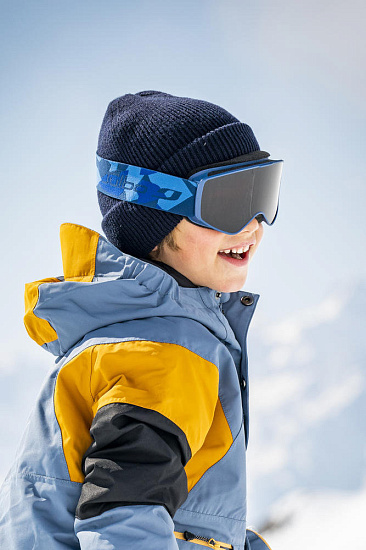 Горнолыжная маска Julbo Atome Chromakids Blue - Фото 6 большая
